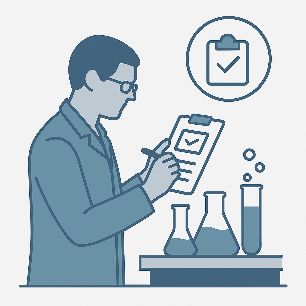 Validation documentation for lab equipment